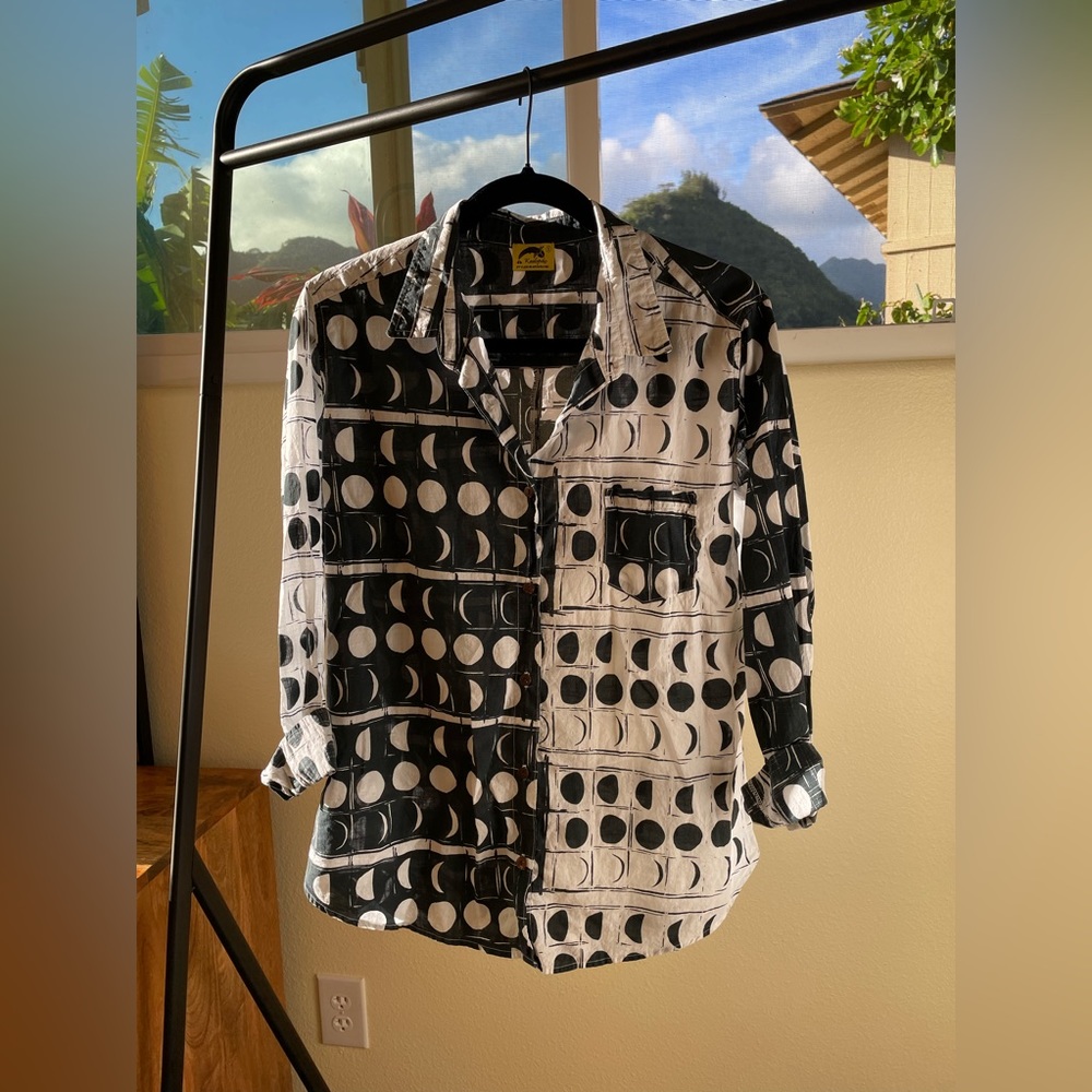 Kealopiko Hina / Mahina button up